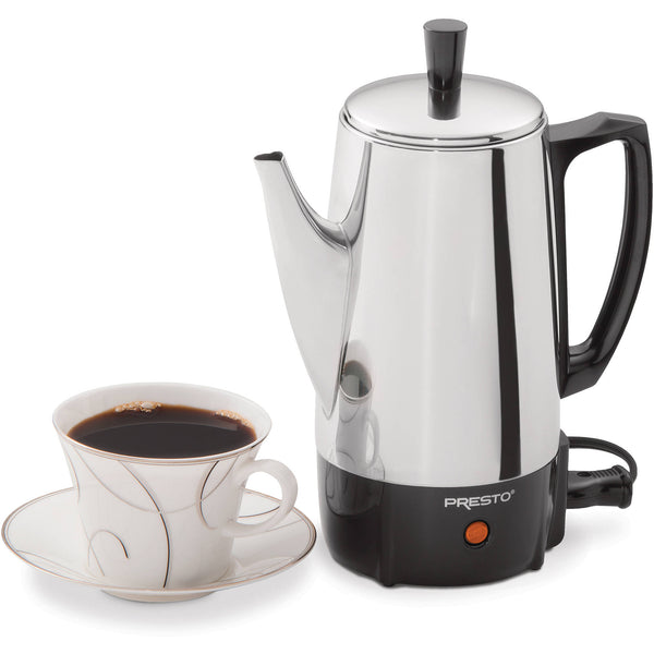 6-Cup Stainless Steel Coffee Maker