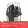 SmartGrind Coffee Grinder with Stainless Steel Blades, Stainless Steel