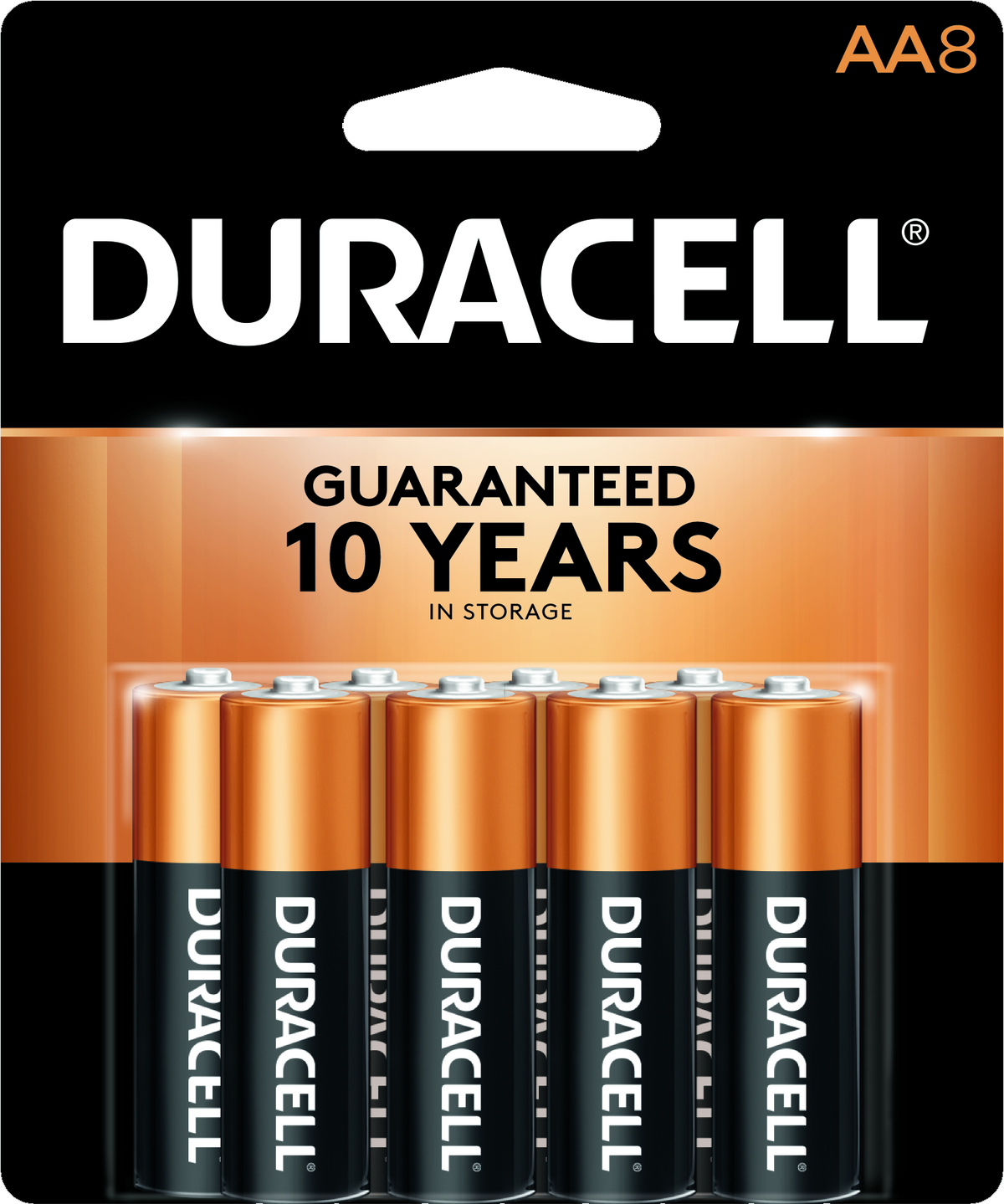 1.5V Alkaline AA Batteries, 4 Coppertop + 4 Optimum, 8 Pack (Limited Time Offer)