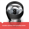 SmartGrind Coffee Grinder with Stainless Steel Blades, Stainless Steel